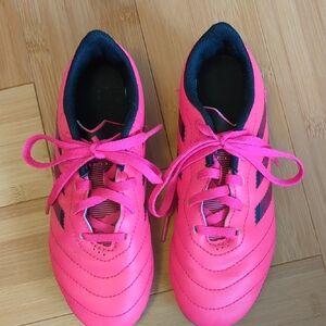 adidas Kids Pink Soccer Cleats